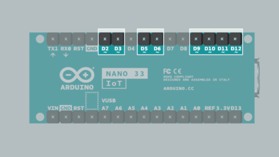 pwm in arduino